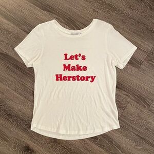 South Parade let’s make herstory t shirt
